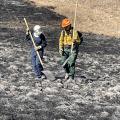 Prairie burn 2023 mopping up